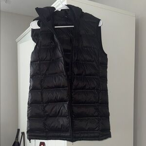 Zara Black Puffer Vest